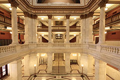 Interior of Mahoning County Courthouse